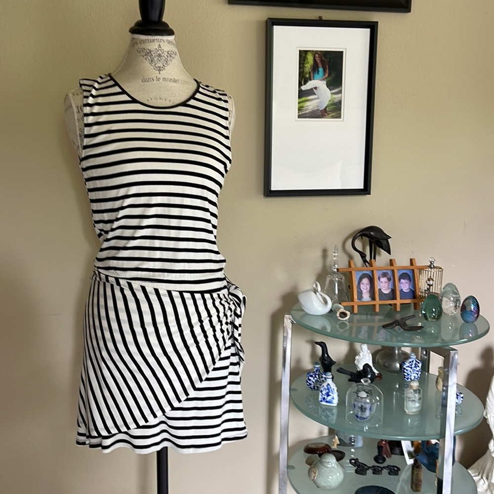Townsen Striped Dress Small